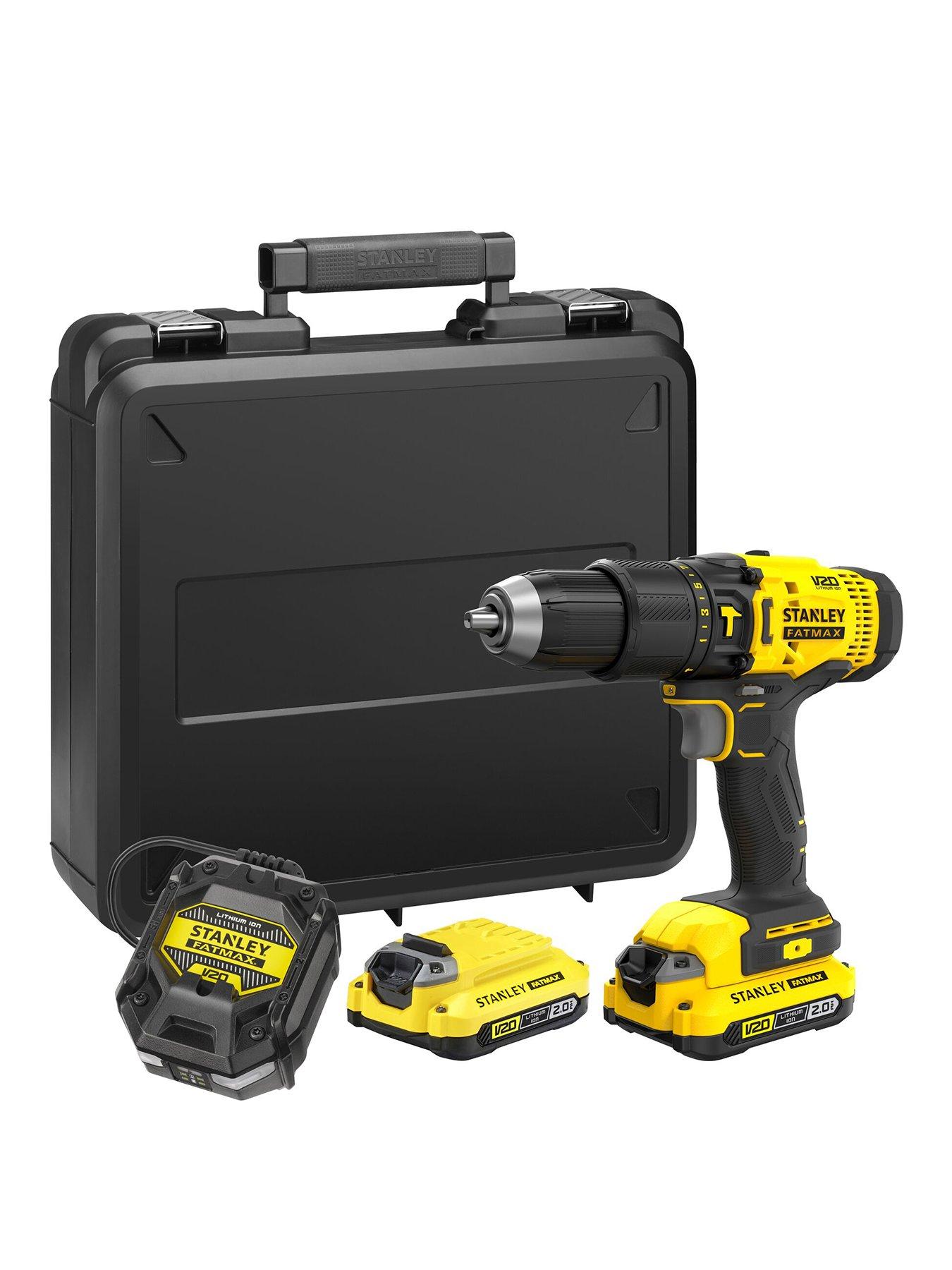 Stanley FatMax V20 18V Combi Hammer Drill Kit SFMCD711D21-GB