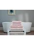  image of everyday-4-piece-100-cotton-450-gsm-quick-dry-towel-bale-blush