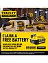  image of stanley-fatmax-sfmccs630m1-gb-v20-18v-lithium-ion-cordless-chainsaw-with-40ah-battery
