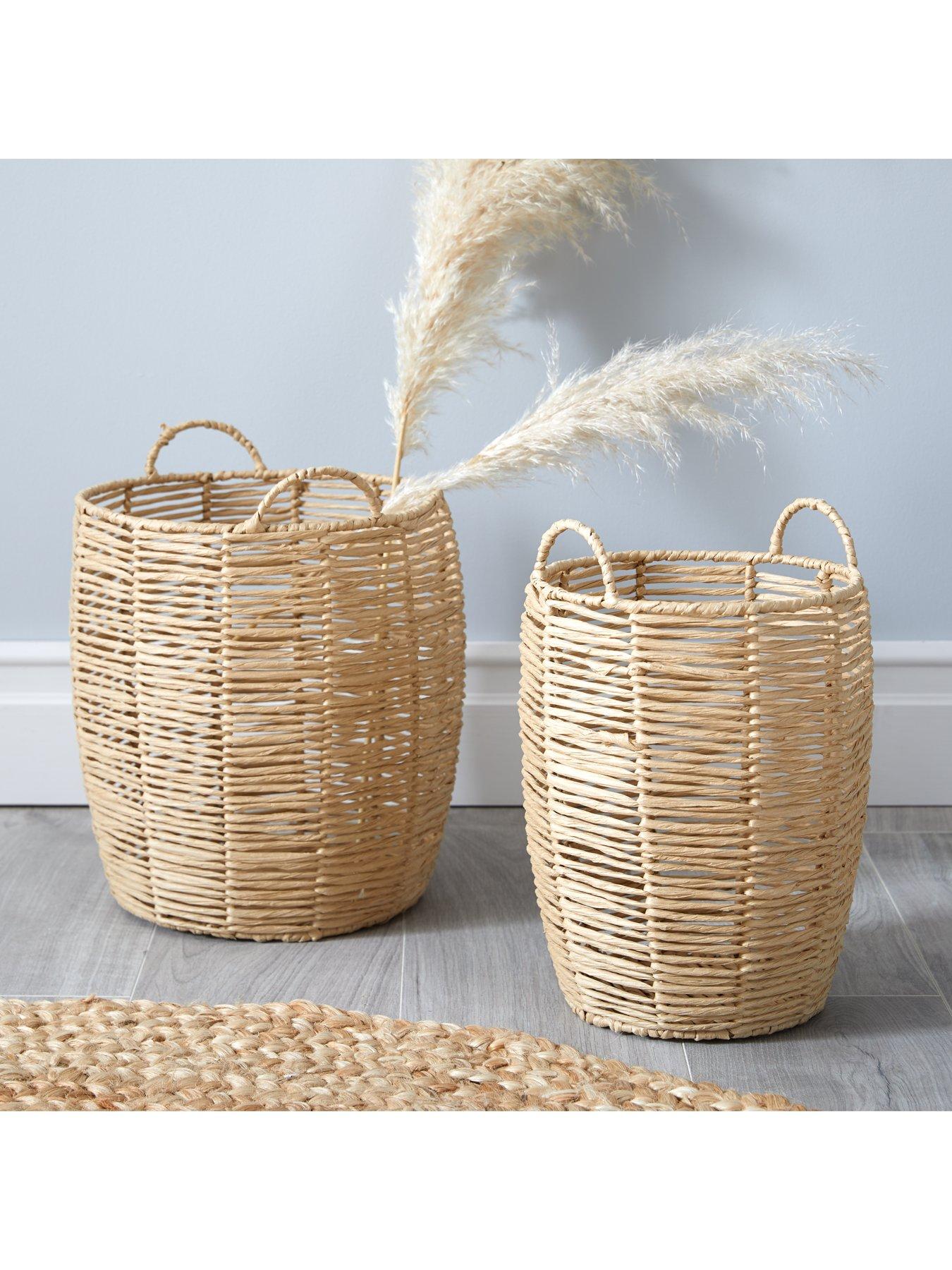 paper rope media basket