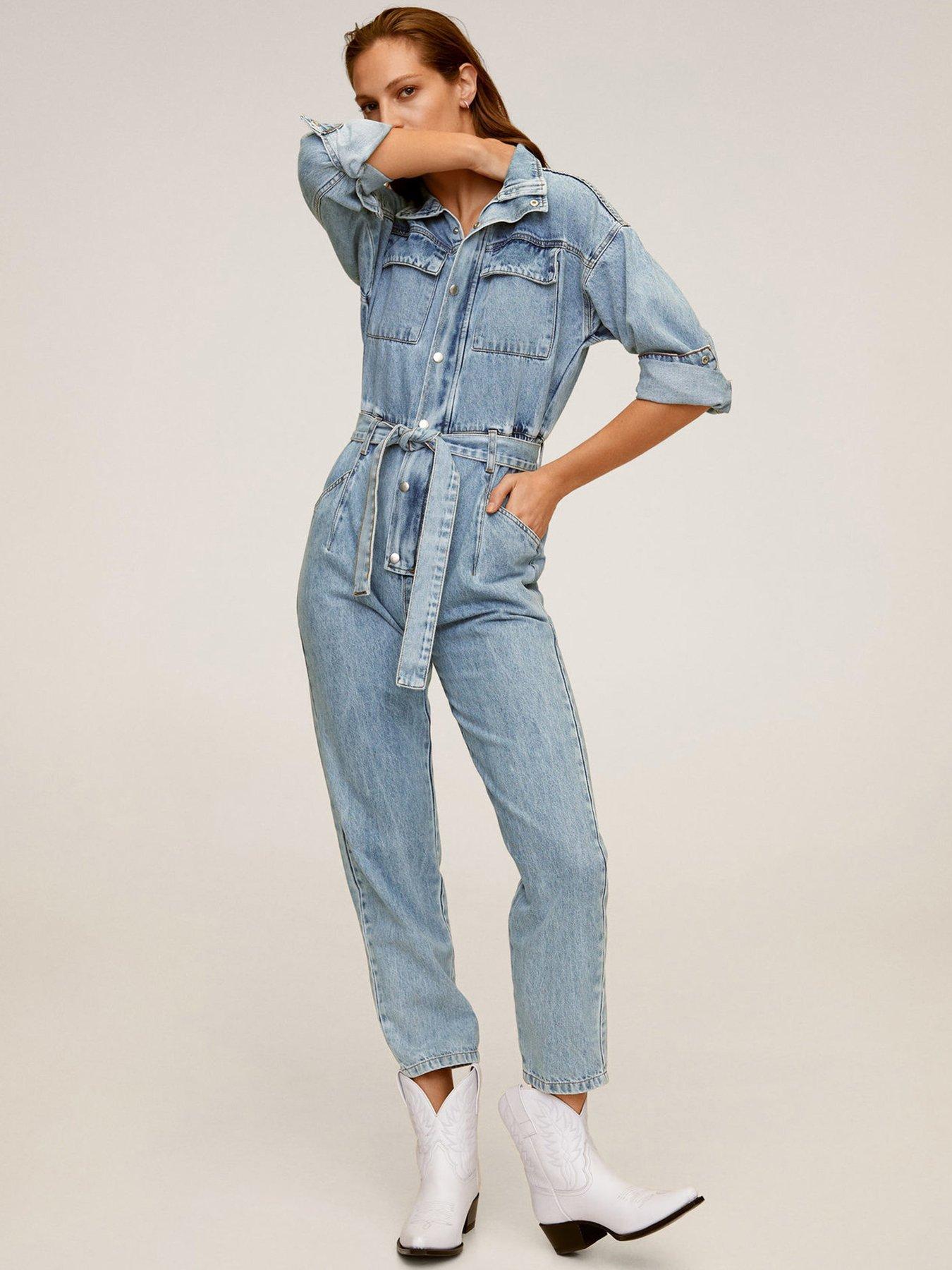 denim boilersuit