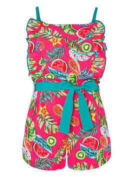 Monsoon Monsoon Inna Playsuit - Pink Picture