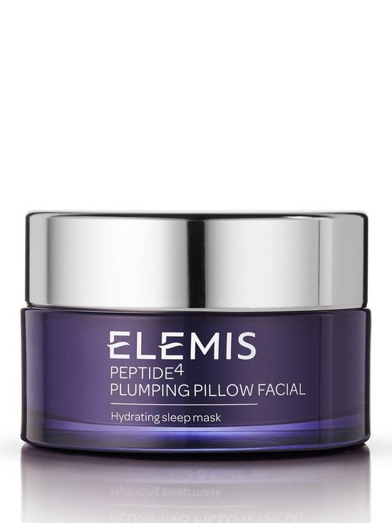 front image of elemis-peptide4-plumping-pillow-facial-50ml