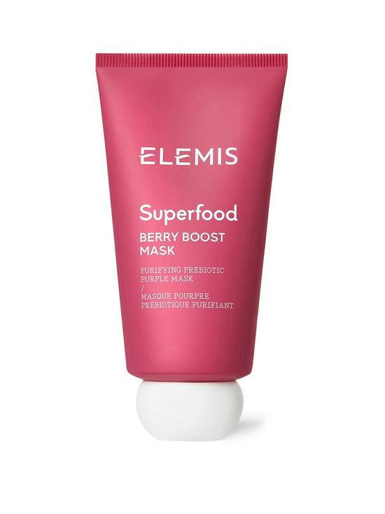 front image of elemis-superfood-berry-boost-mask-75ml
