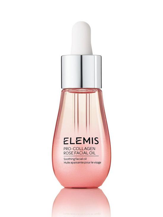 front image of elemis-pro-collagen-rose-facial-oil-15ml