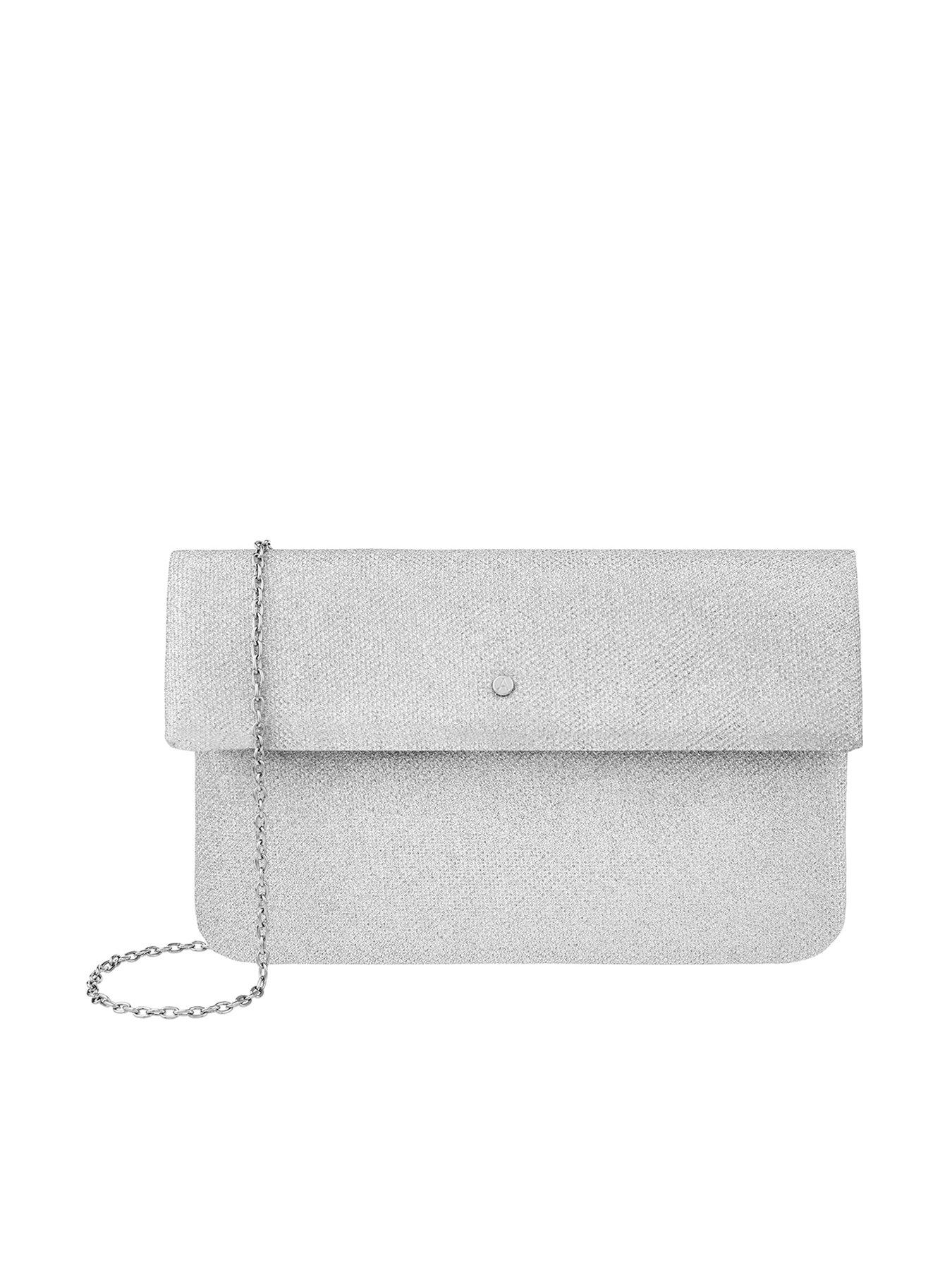 accessorize black clutch