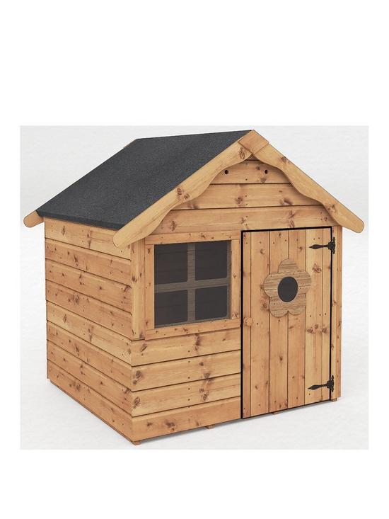 front image of mercia-4x4-snug-playhouse