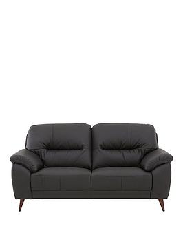 Very Cullen Leather 2 Seater Sofa Picture