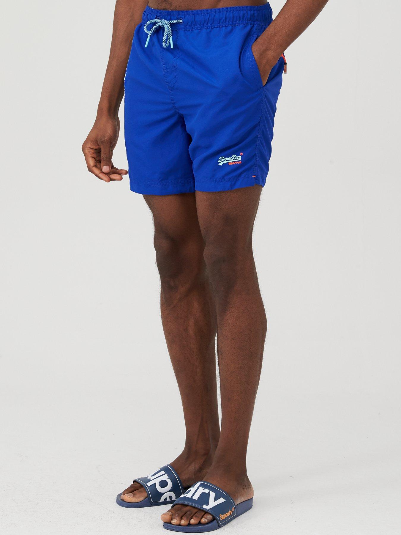 superdry blue shorts
