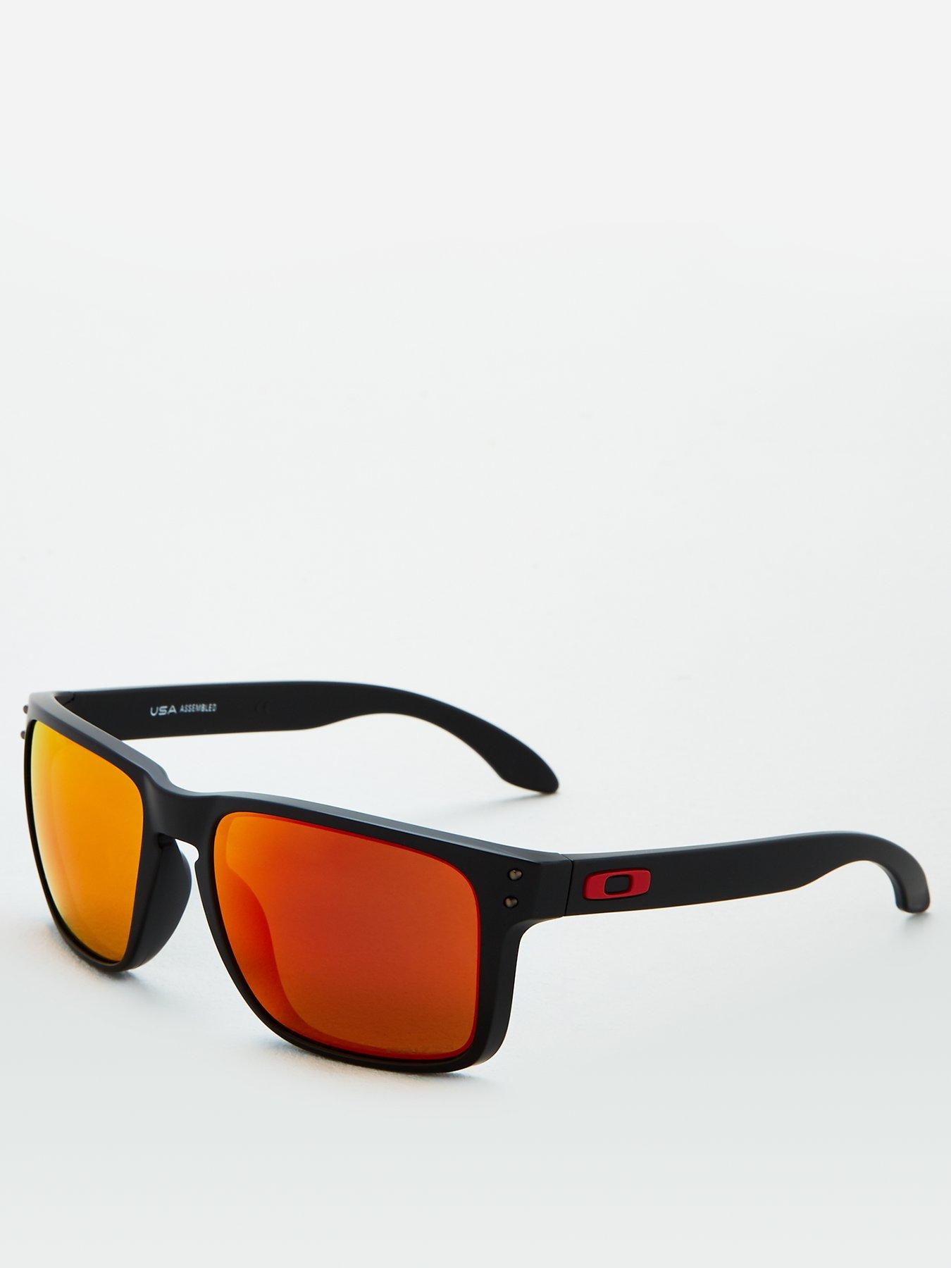 undefined Holbrook XL Rectangle Sunglasses - Black
