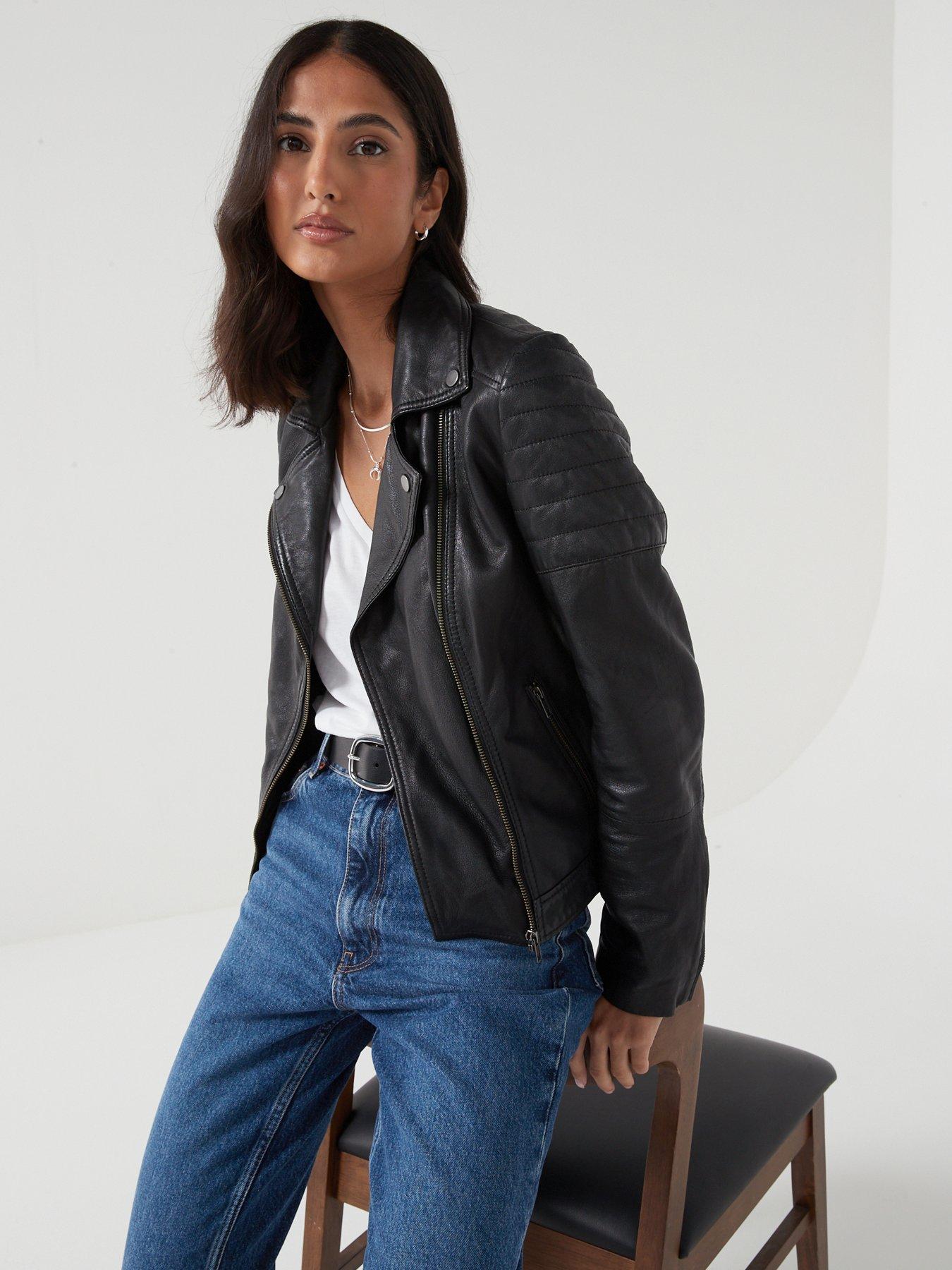 Littlewoods shop leather jacket