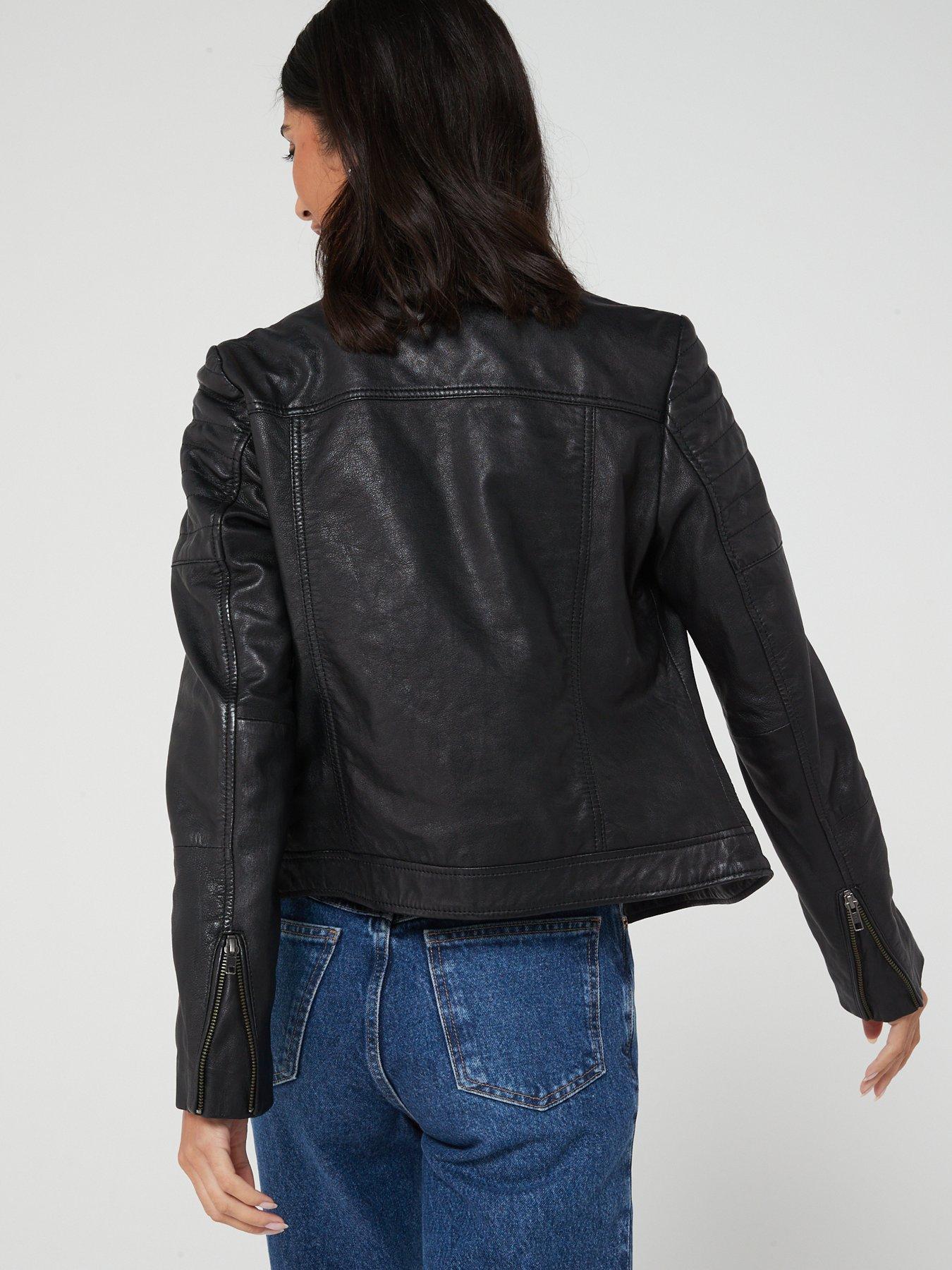 Littlewoods ladies cheap leather jackets