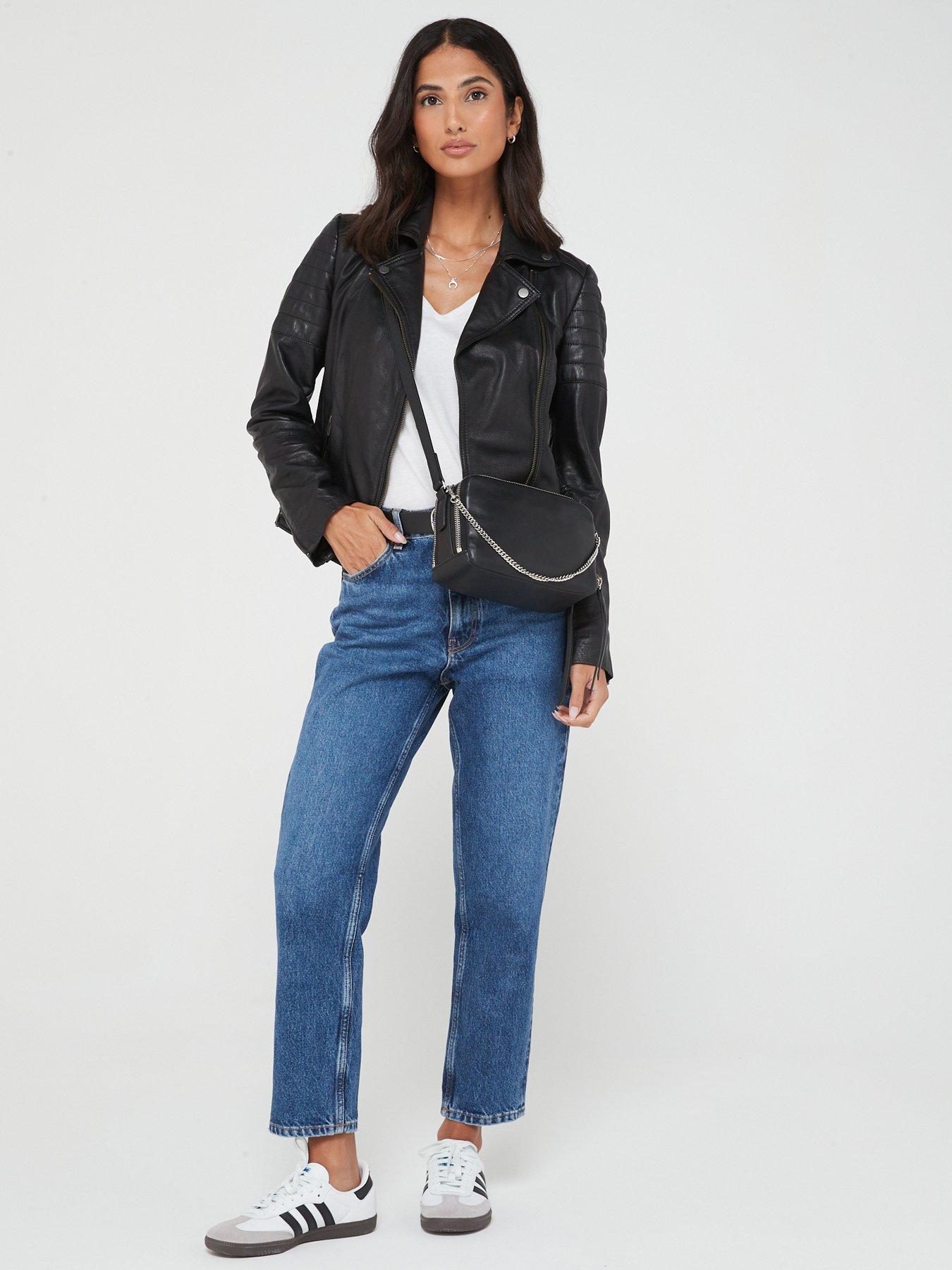 Littlewoods ladies cheap leather jackets