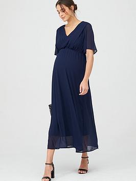 Mama-licious Mama-Licious Maternity Maxi Occasion Dress With Hidden  ... Picture