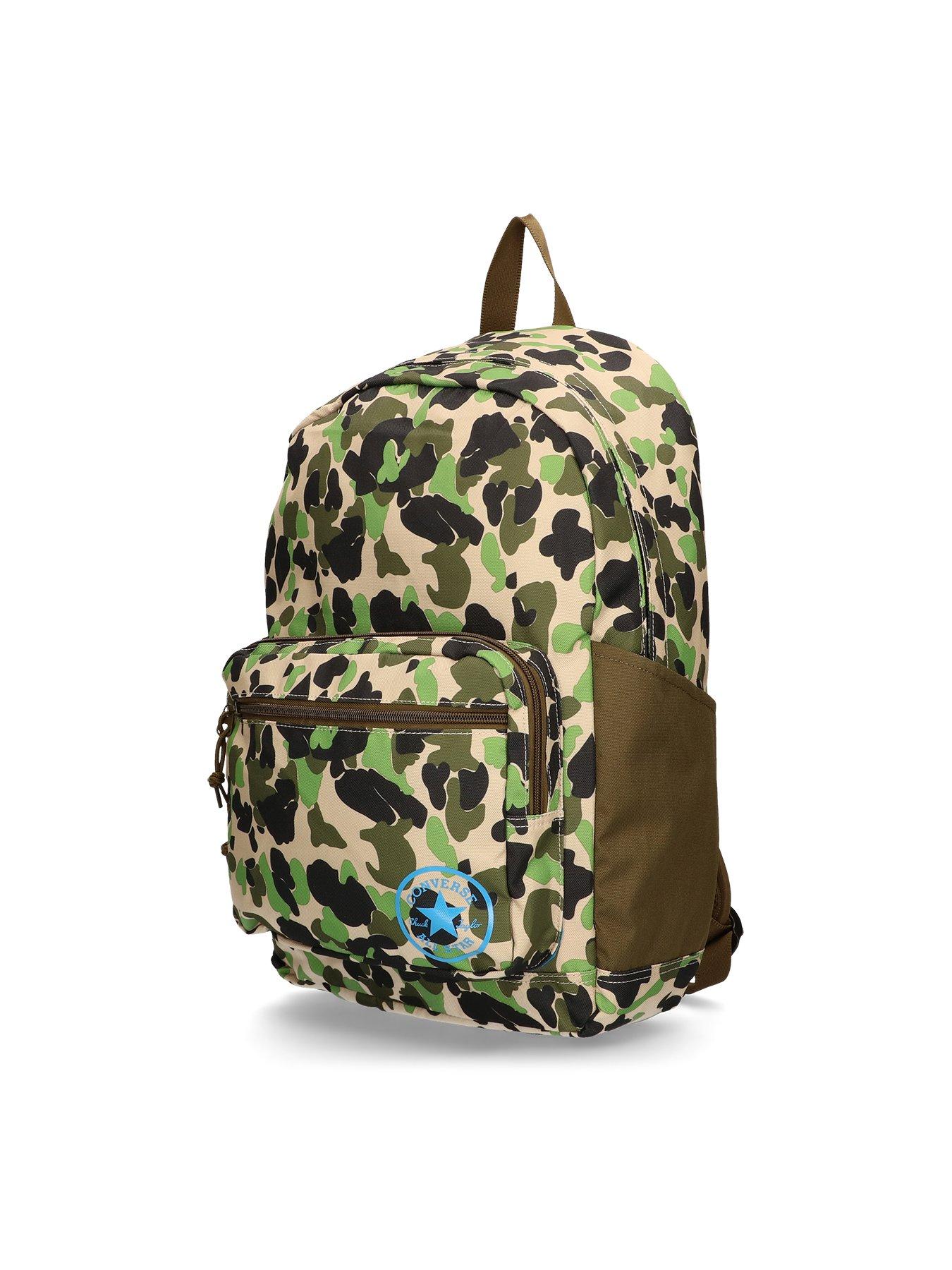 converse camouflage backpack