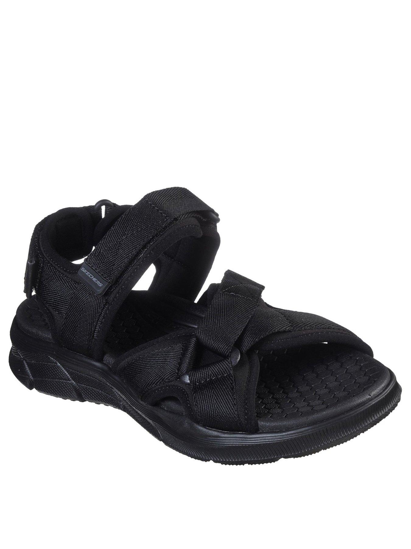 skechers equalizer 4.0 slides with velcro strap