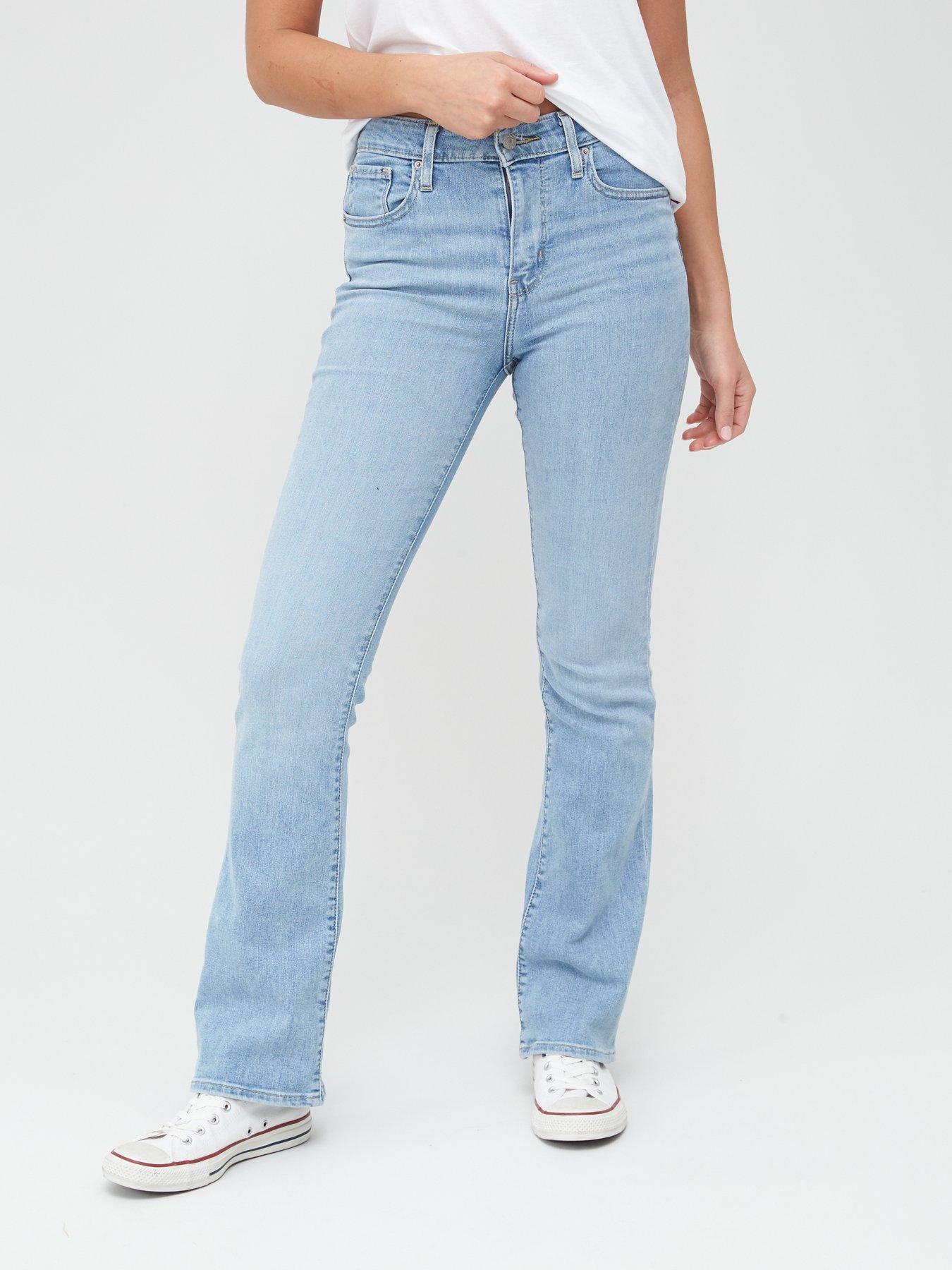 high waisted bootcut jeans levis