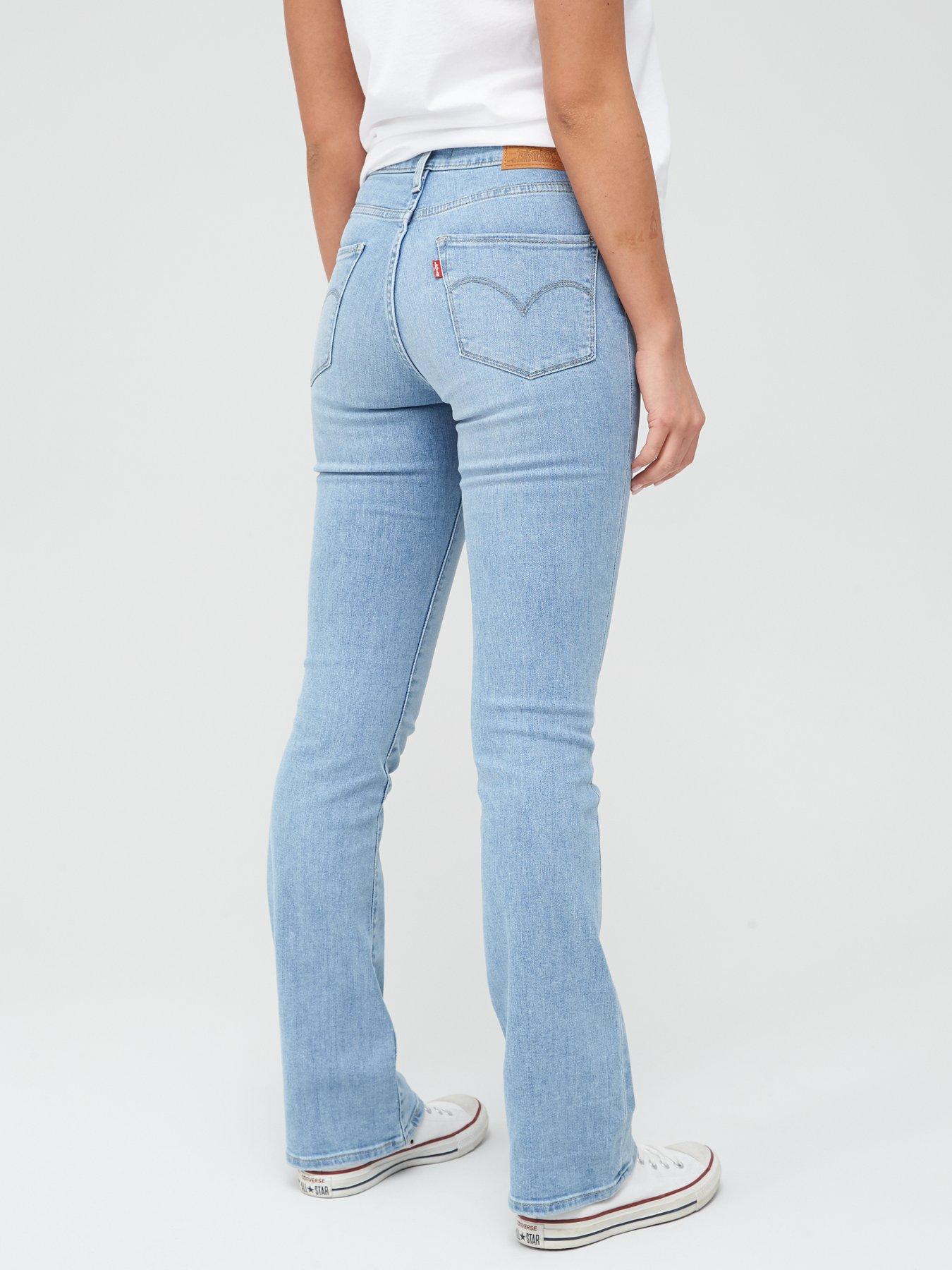 levi high waisted jeans bootcut