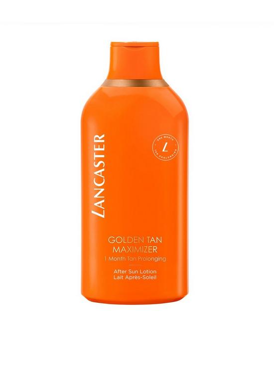 front image of lancaster-golden-tan-maximizer-after-sun-lotion-400ml