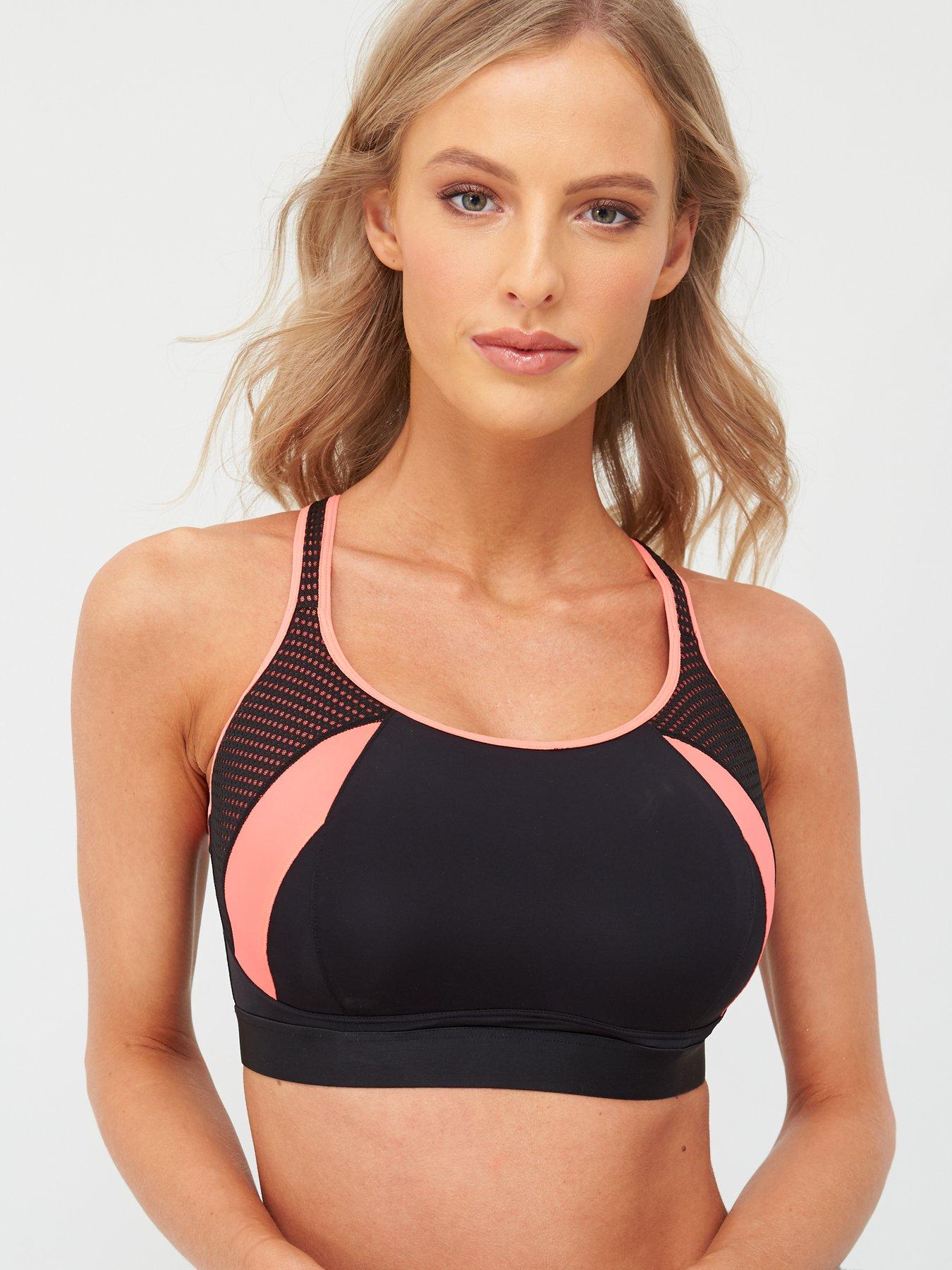 lightly padded sports bra