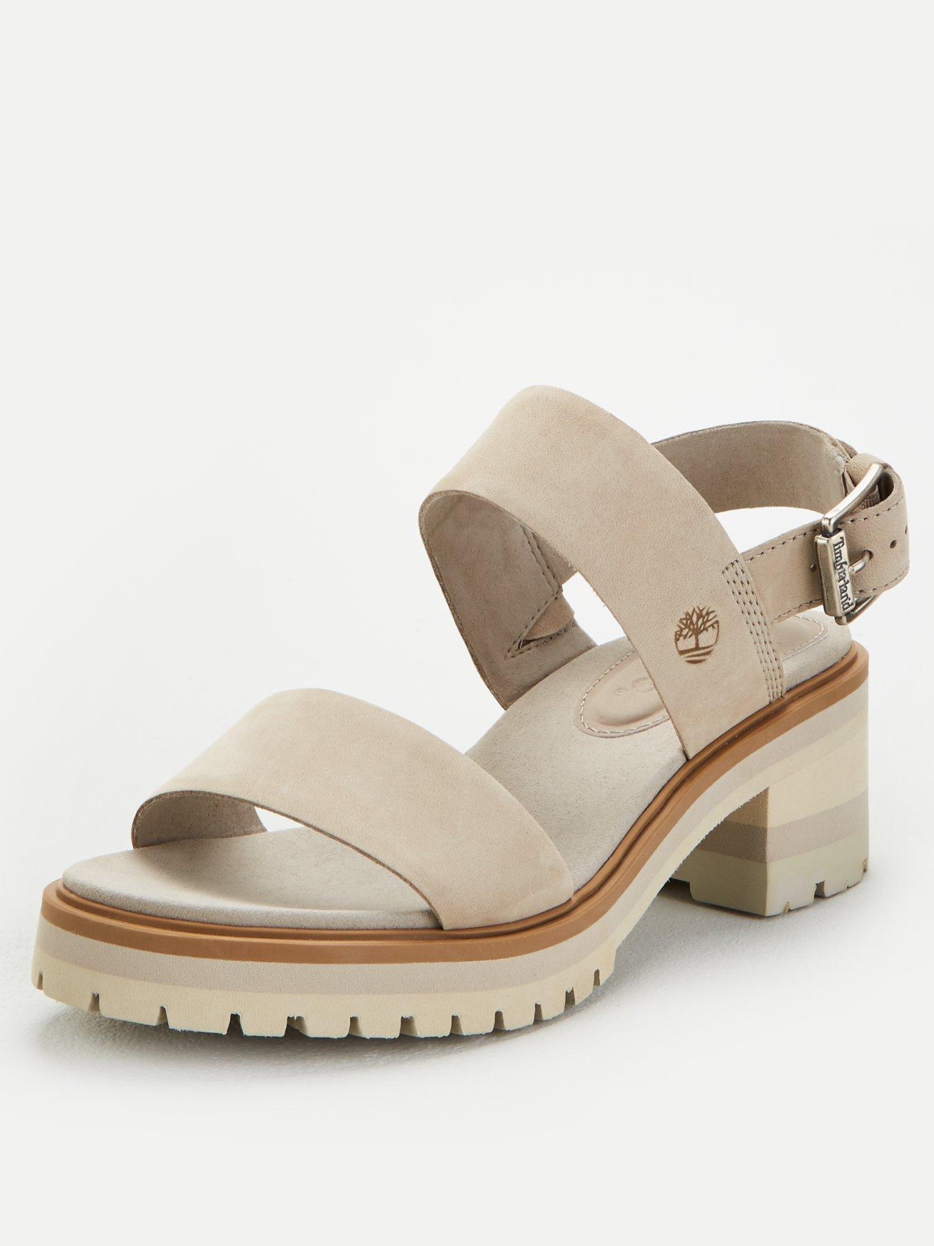 timberland heeled sandals