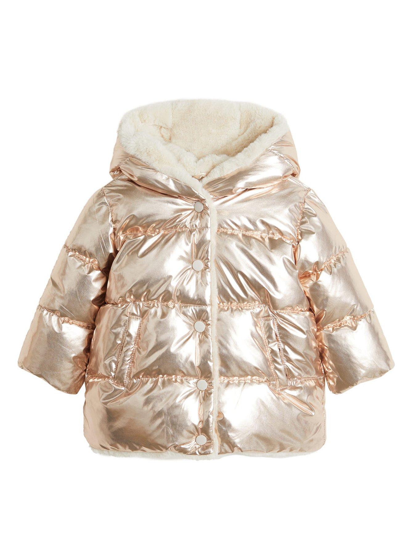 mid length lightweight puffer coat