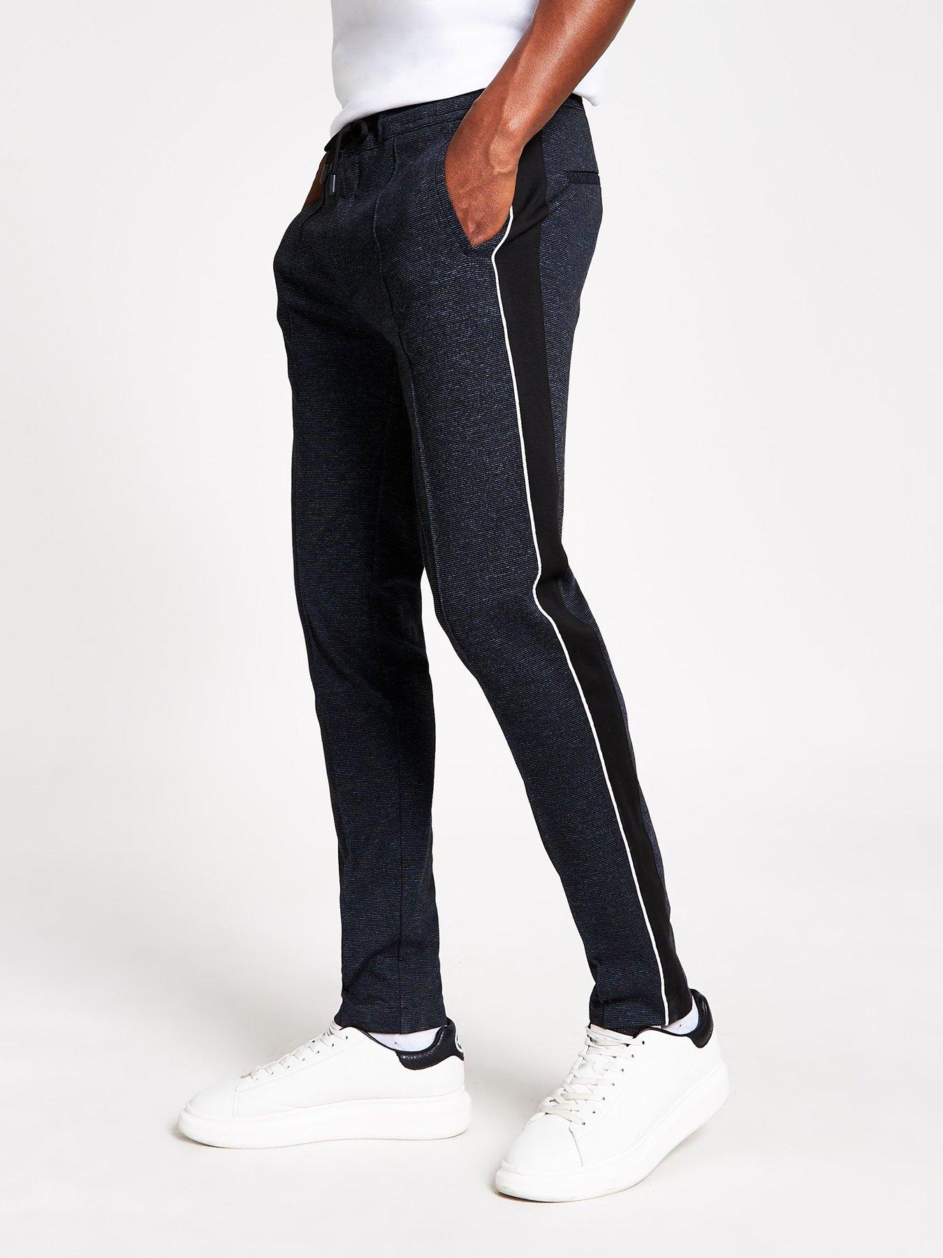 mens skinny smart joggers