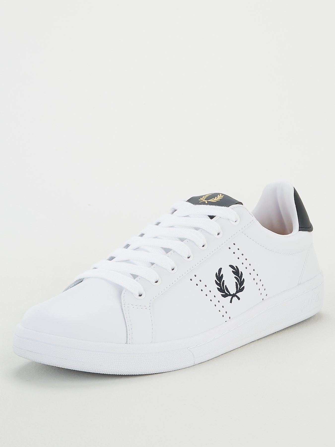 fred perry b721 leather trainers