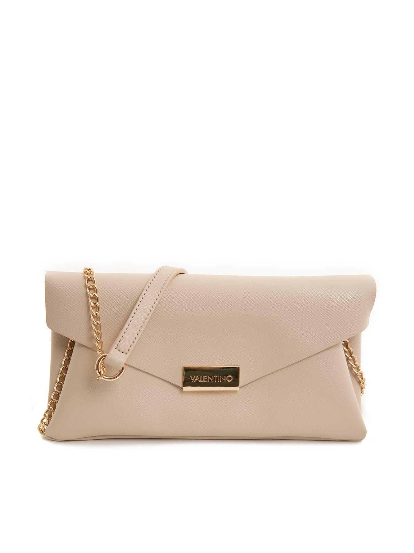 valentino beige clutch