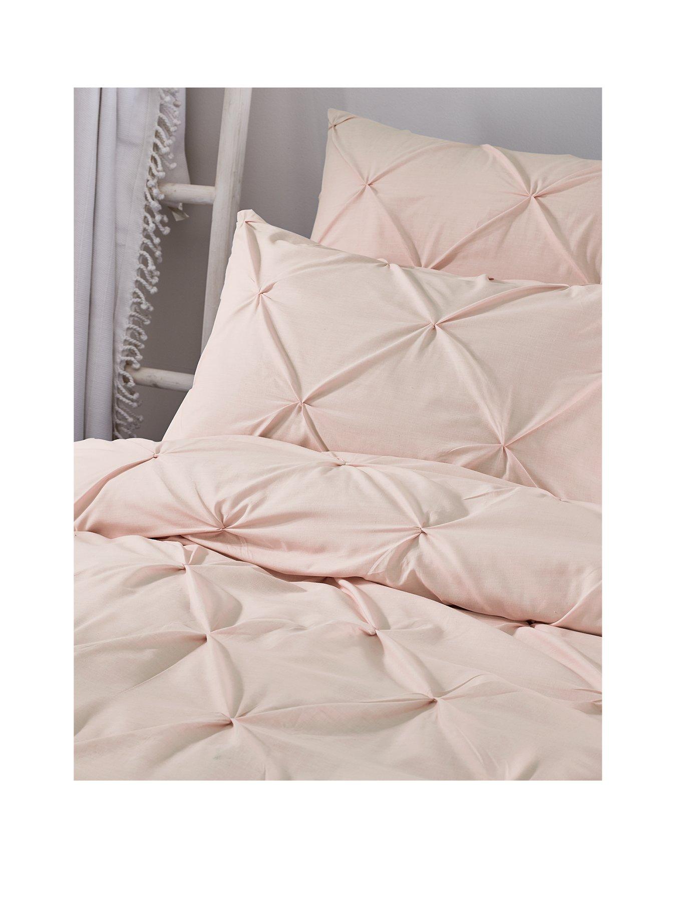 Image 2 of 5 of Serene Lara Duvet Cover Set - Blush