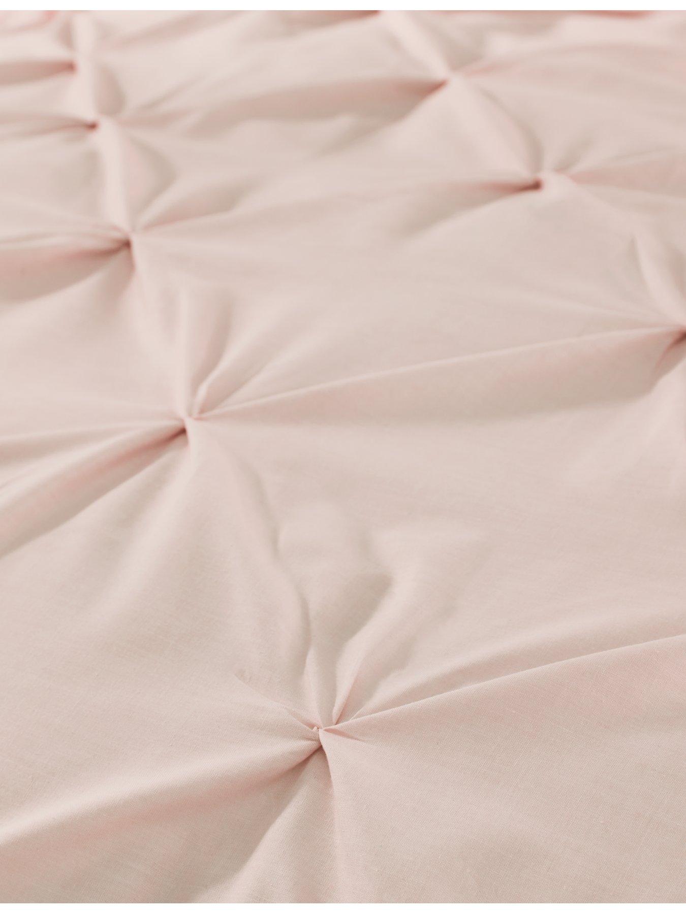 Image 4 of 5 of Serene Lara Duvet Cover Set - Blush