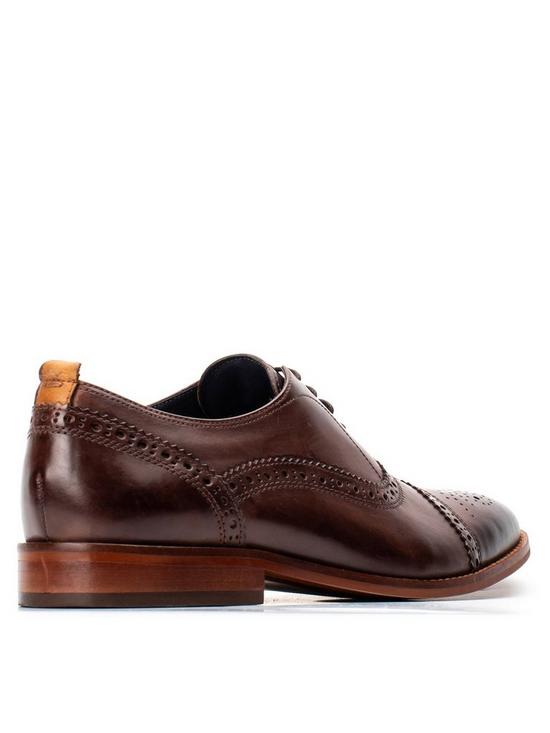 stillFront image of base-london-cast-lace-up-brogue-brown