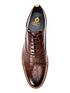  image of base-london-cast-lace-up-brogue-brown