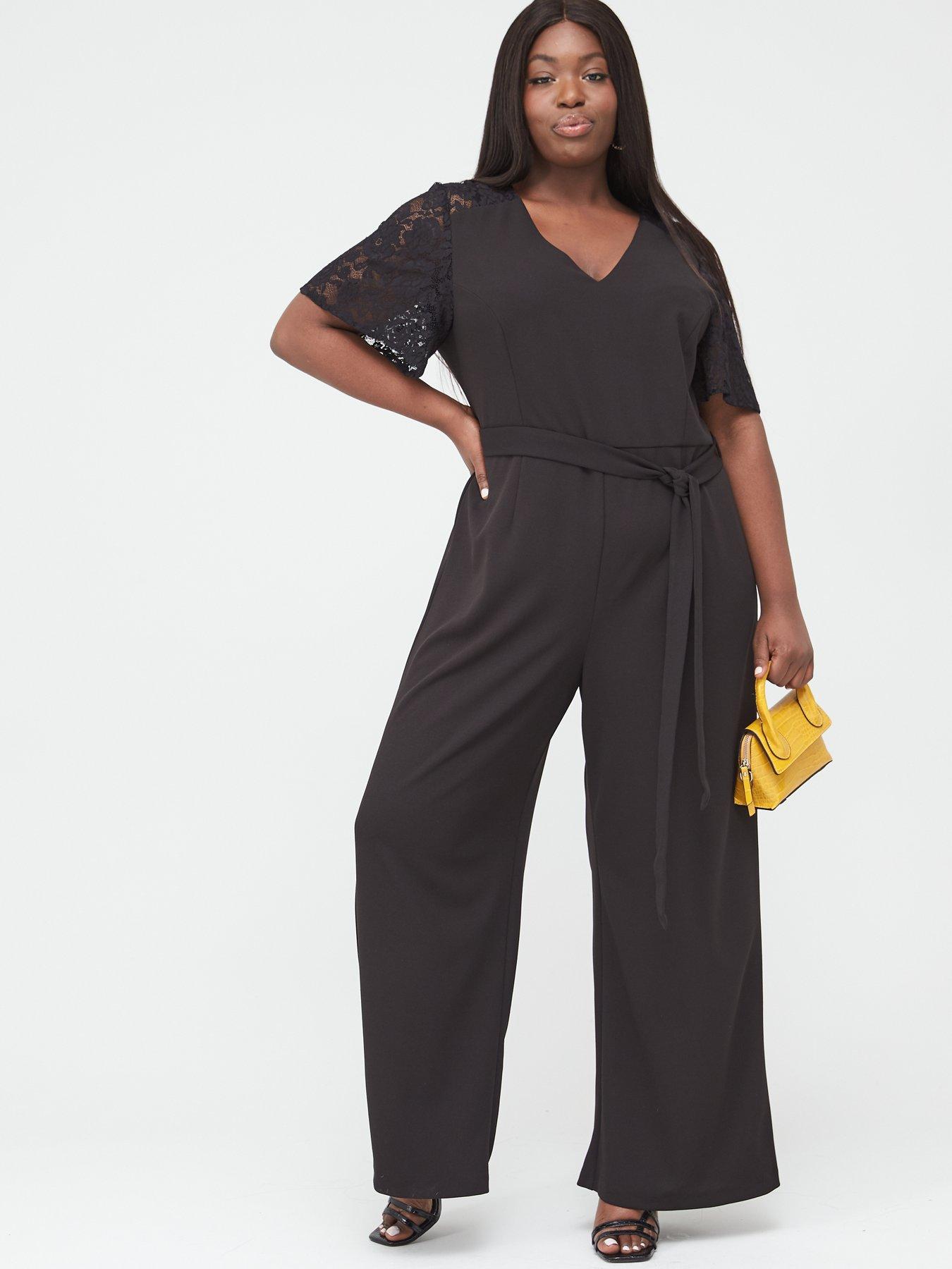 curve black jumpsuit