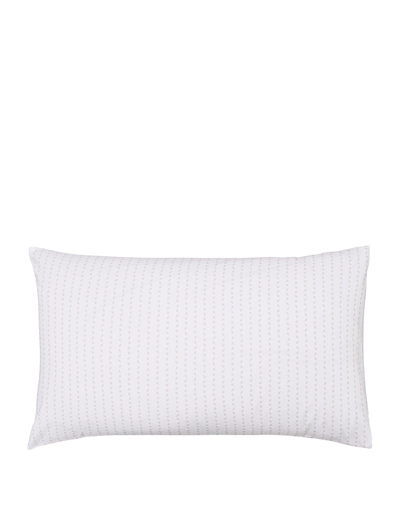 Printed | Pillow cases | Bedding | Home Pillow Case, 63 x 63 cm, Solid, White