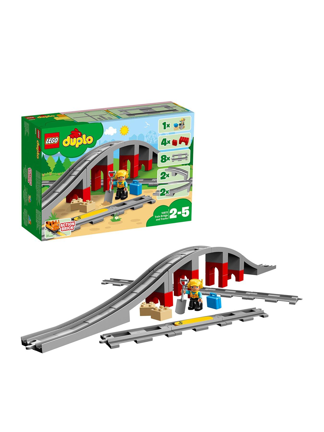 duplo train action bricks