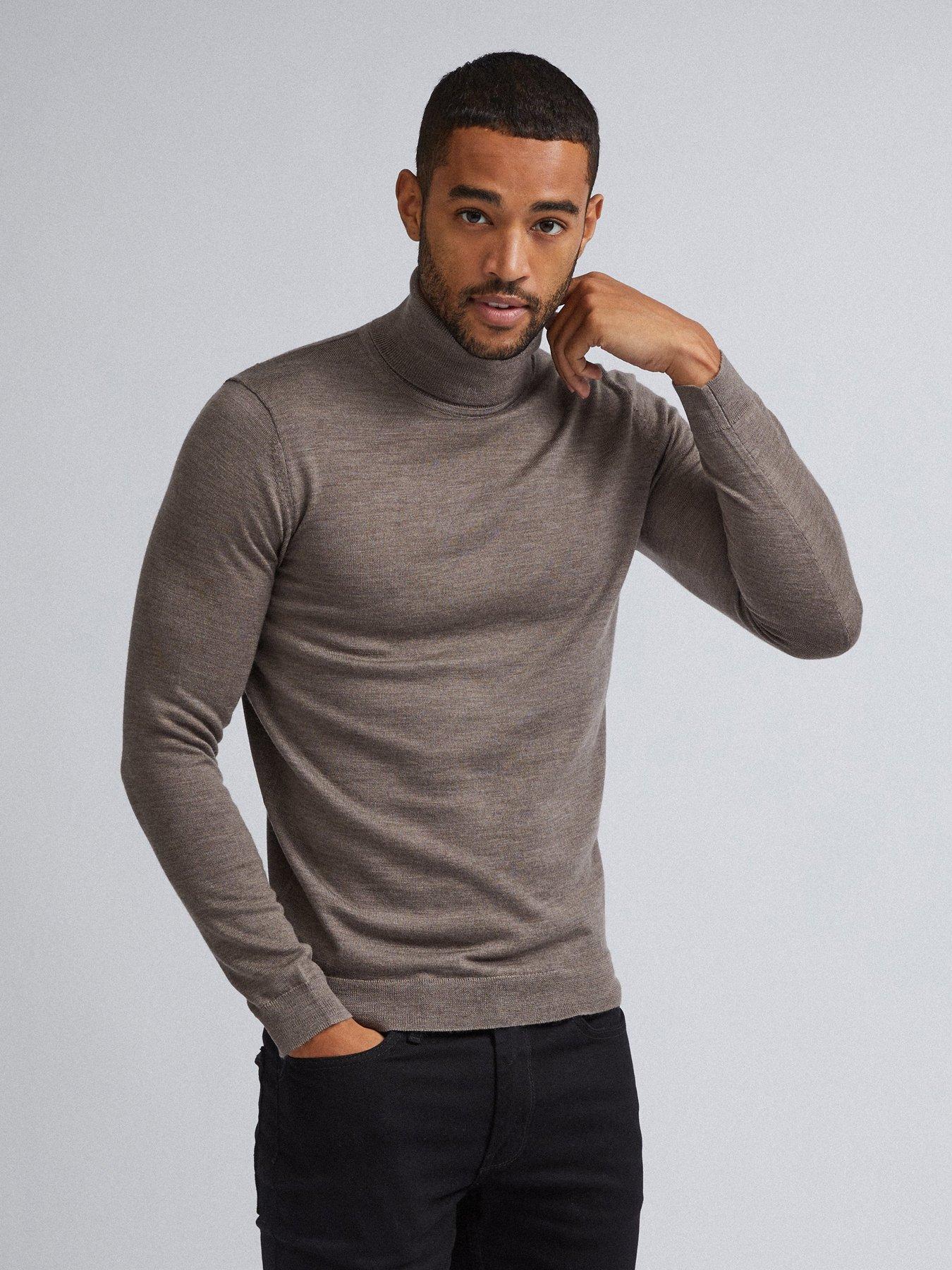 burton menswear roll neck