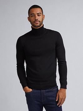 Burton Menswear London Burton Menswear London Merino Roll Neck Jumper -  ... Picture