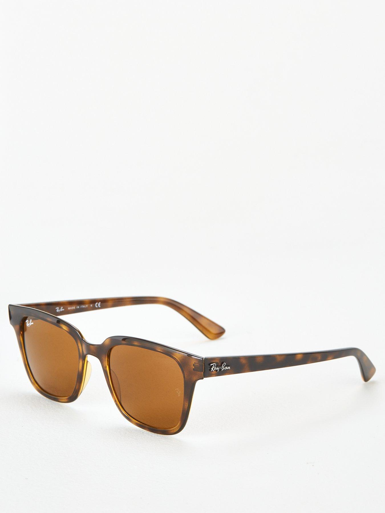 front image of ray-ban-ray-ban-squared-0rb4323-sunglasses-grey