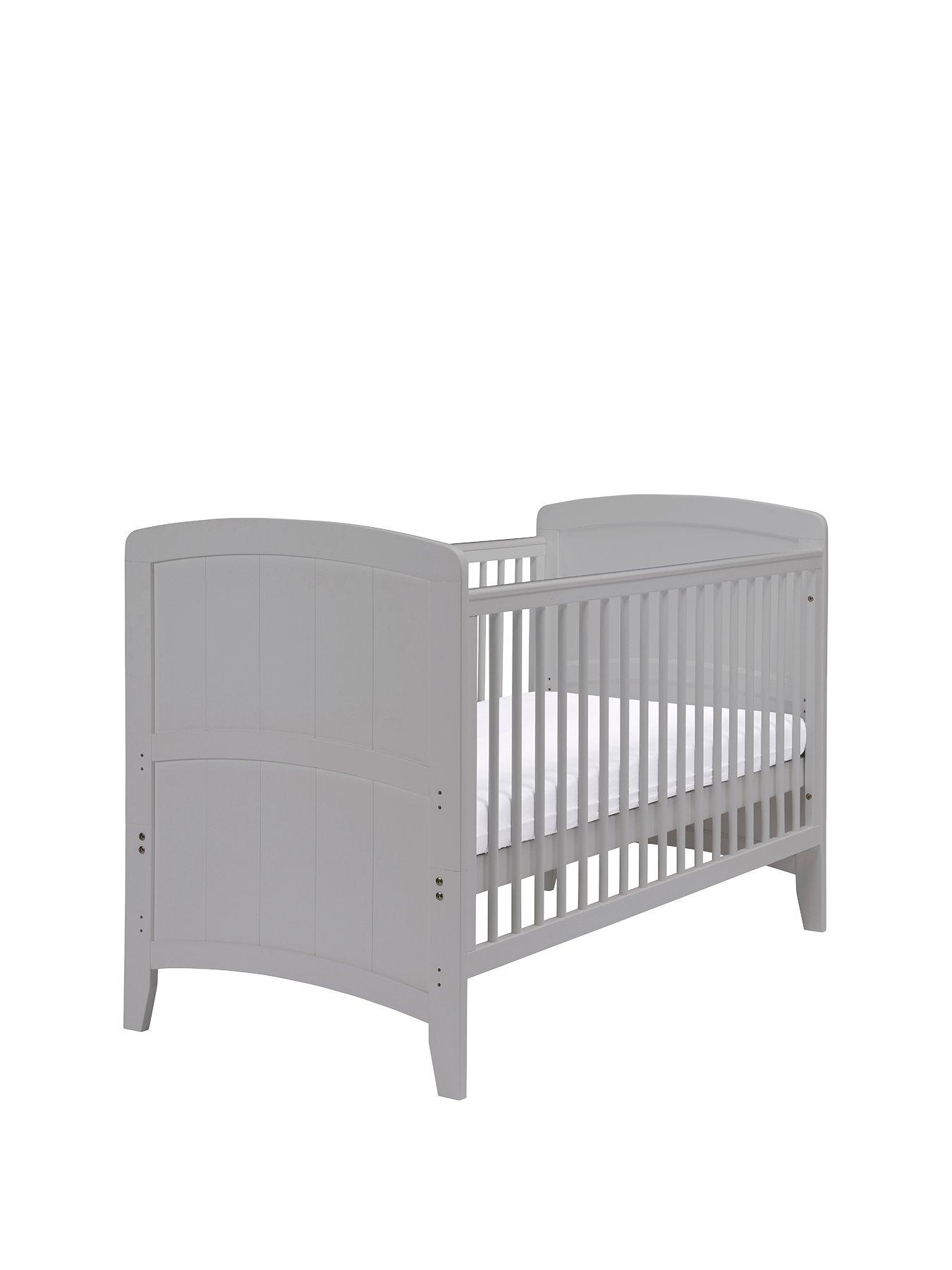 silver cross notting hill cot bed teething rails
