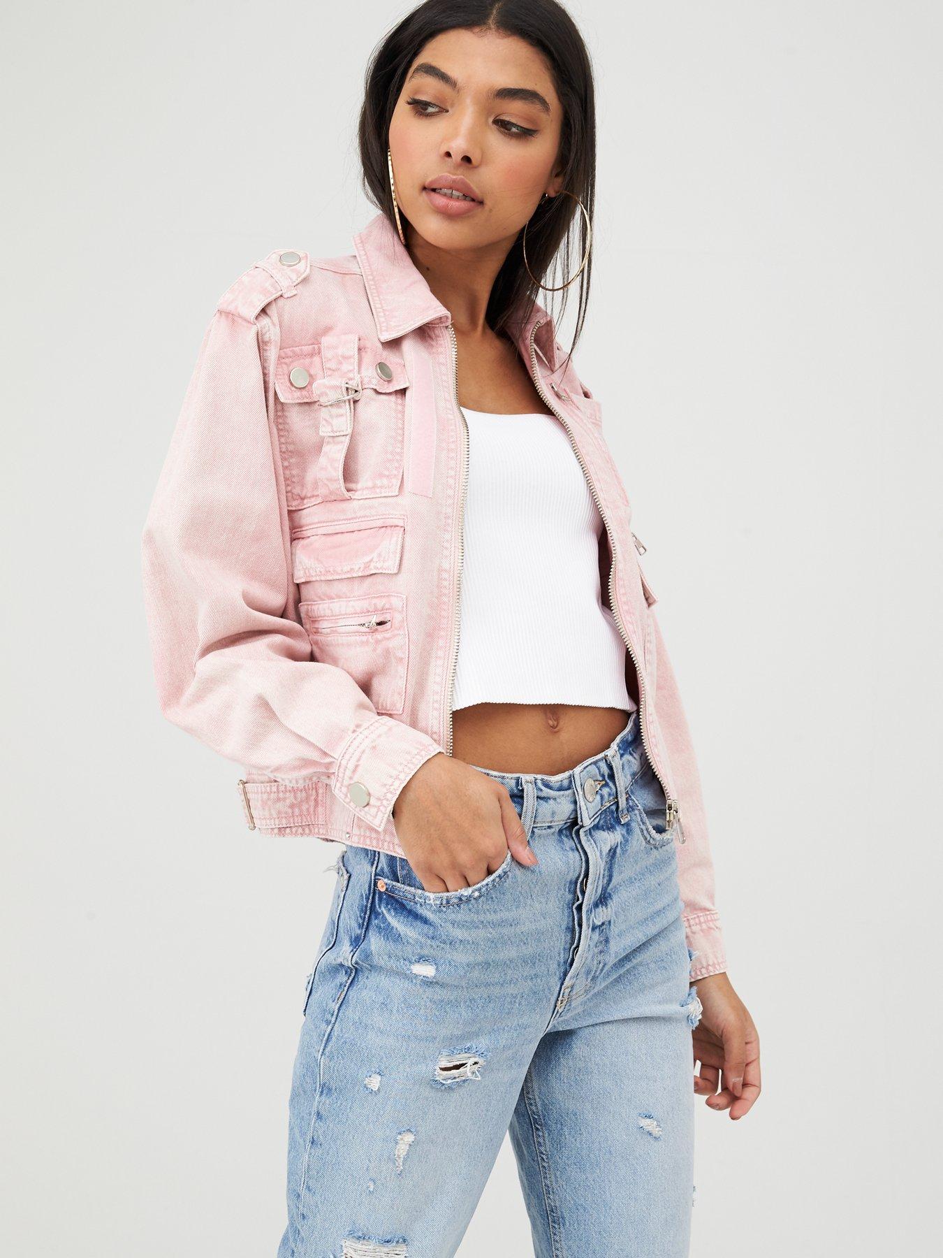 womens denim jacket river island
