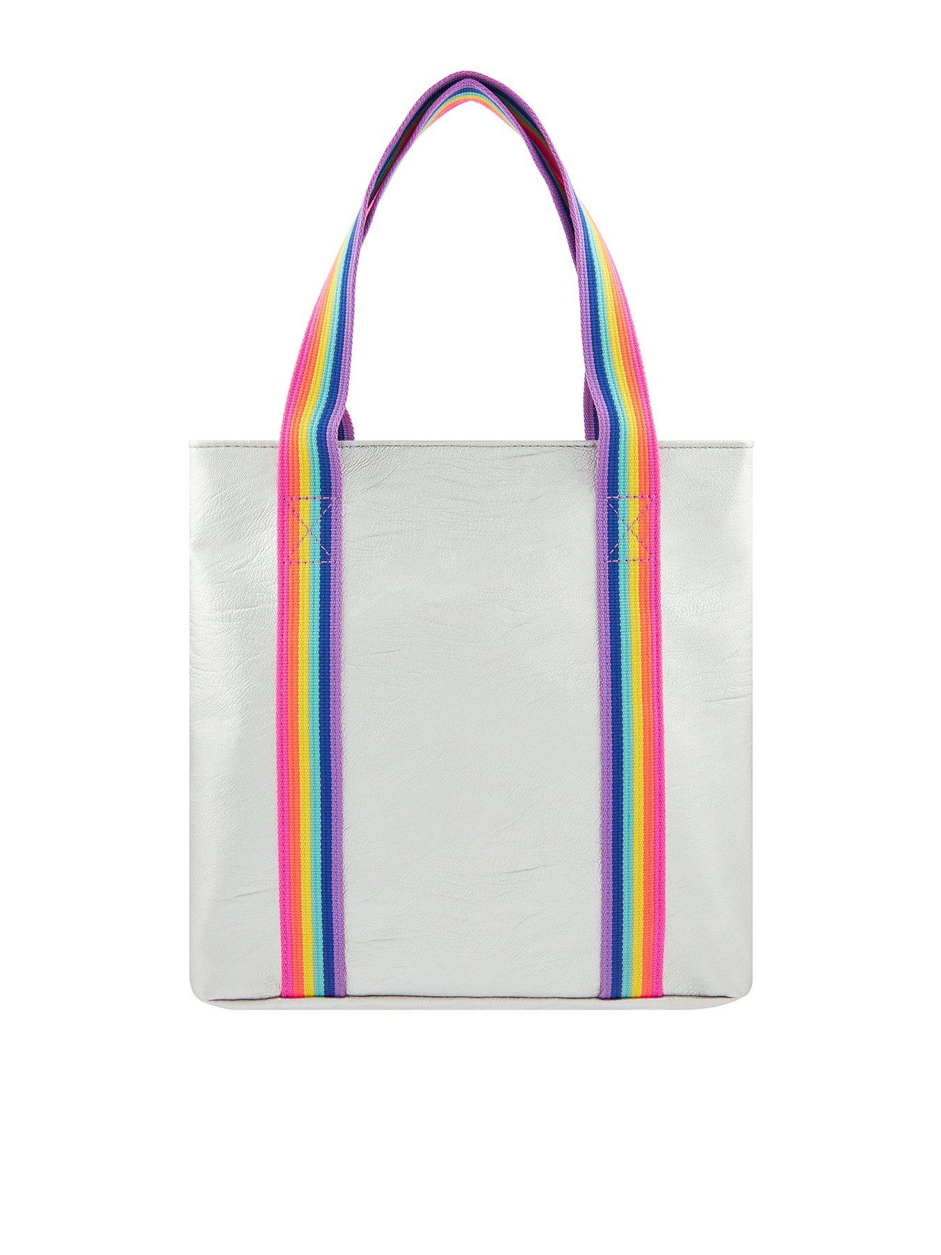 accessorize rainbow bag