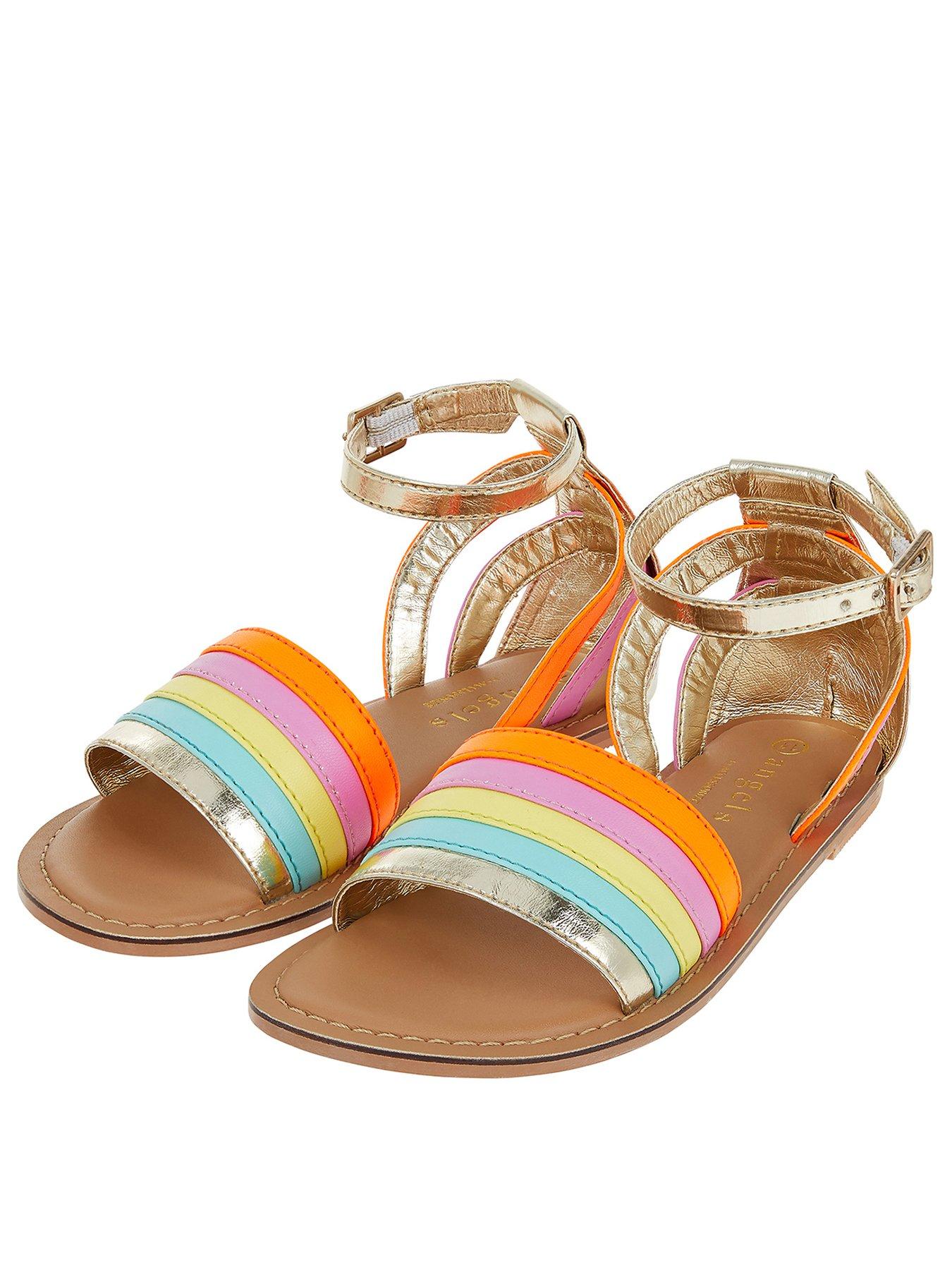 rainbow sandals boys