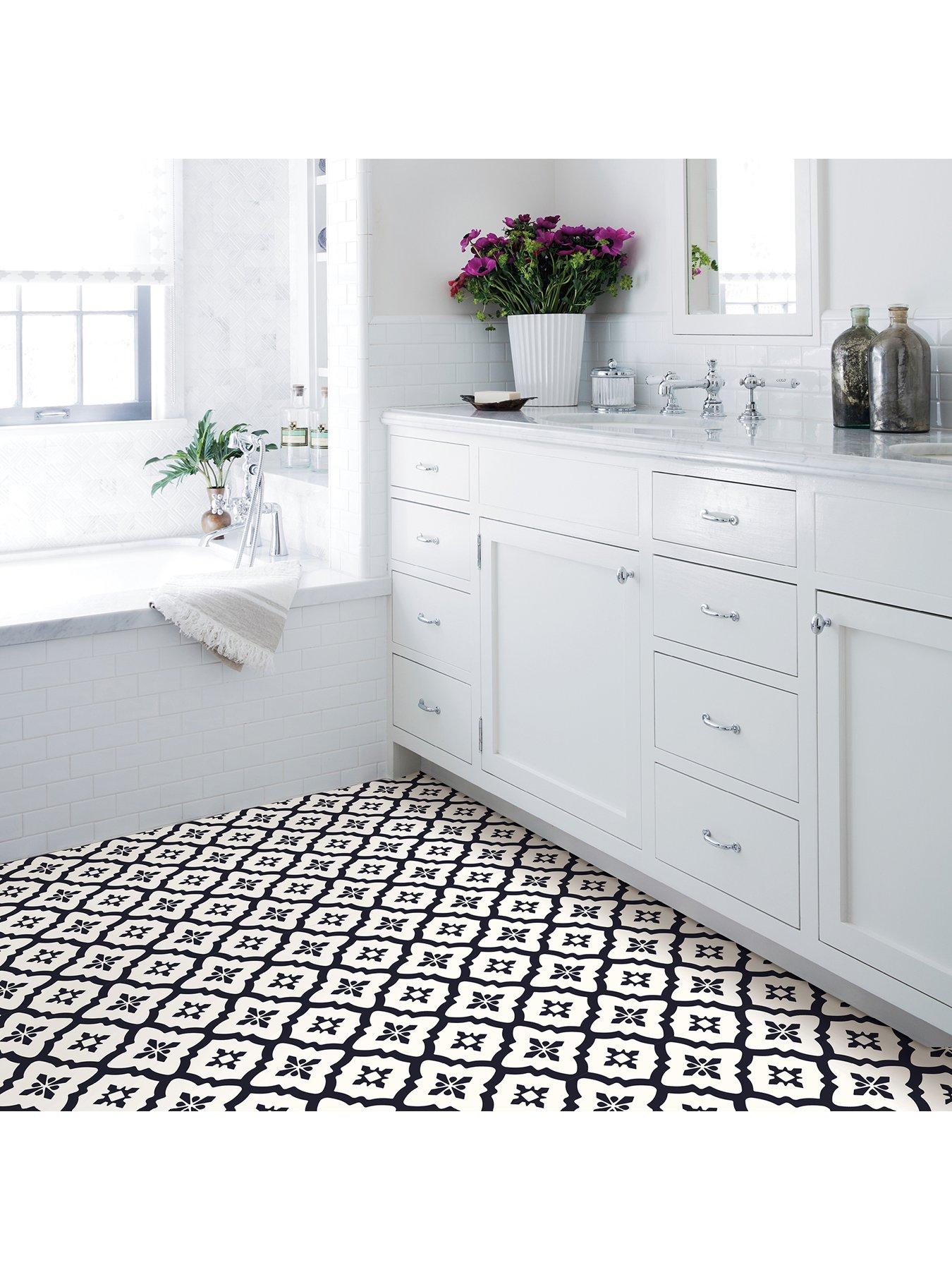 undefined Pack of 10 Comet Peel  &  Stick Floor Tiles