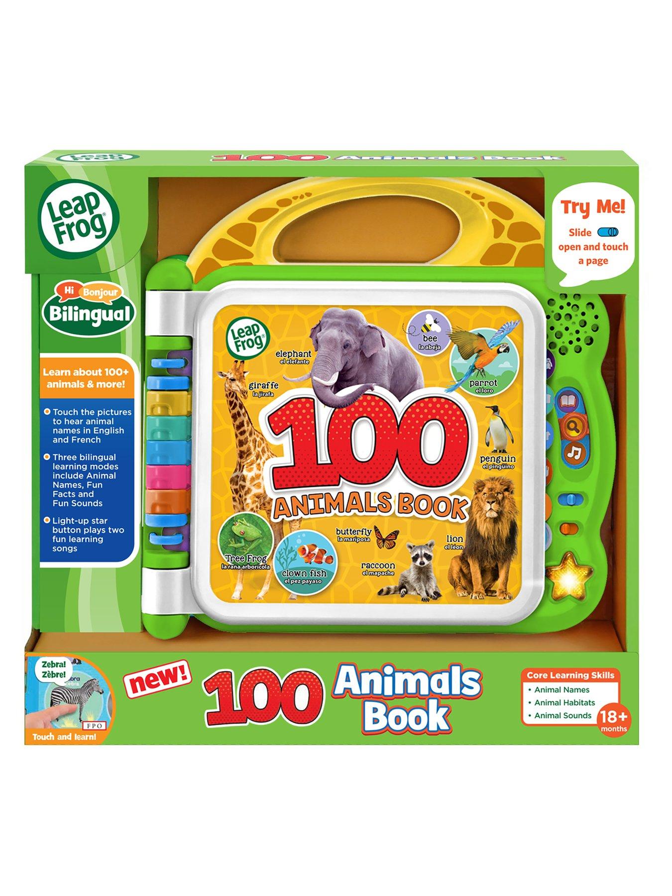 Image 2 of 2 of LeapFrog 100 Animals Book Interactive Learning Toy