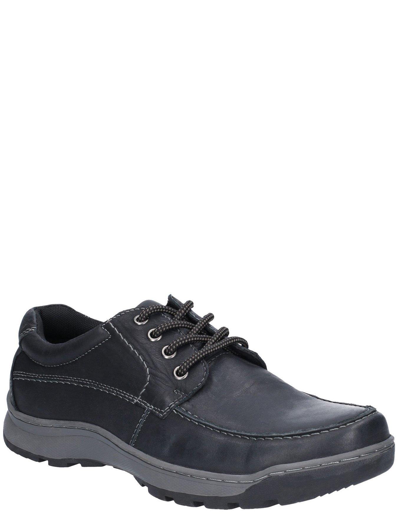 Image 3 of 4 of Hush Puppies Tucker Lace Up Shoes - Black