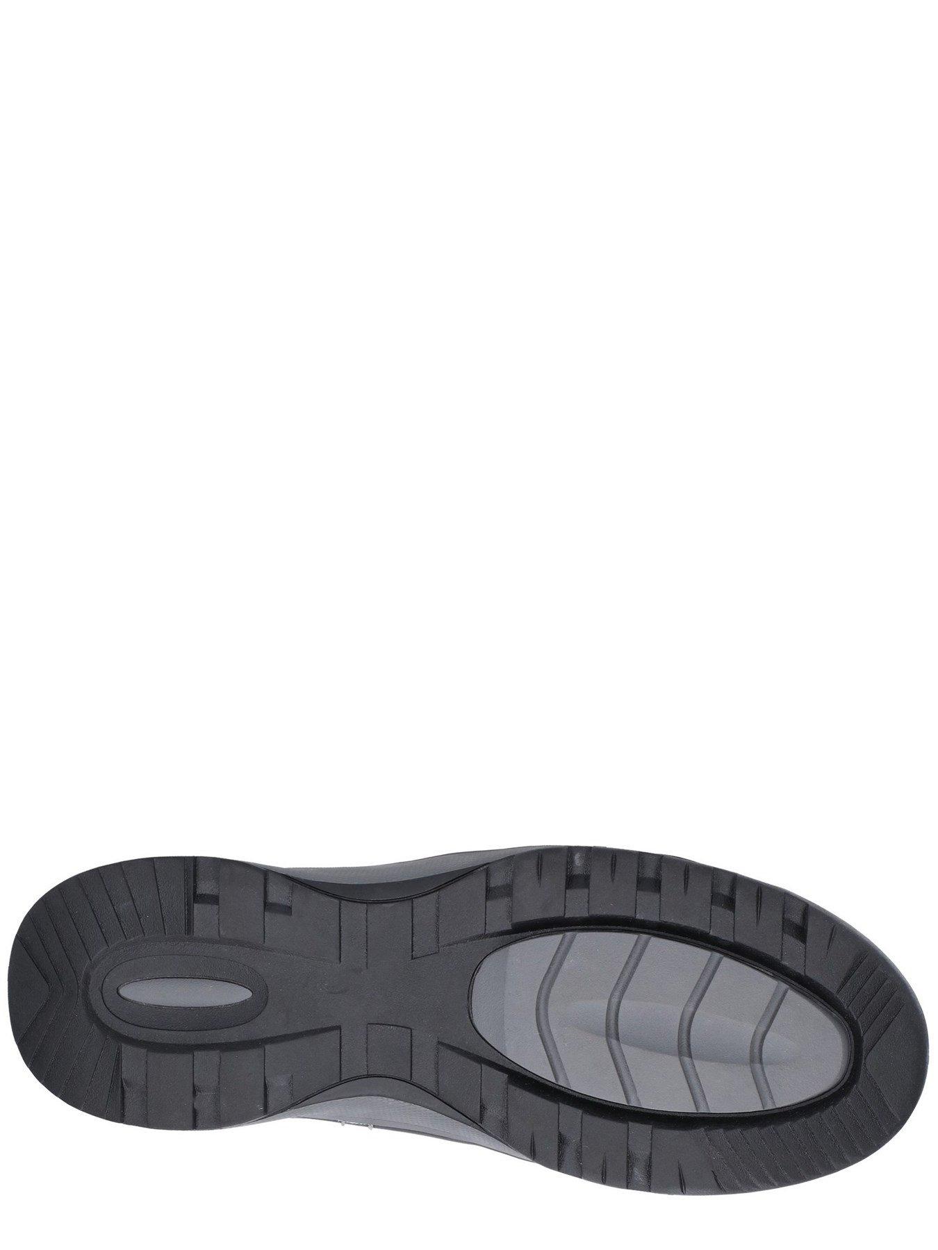 Image 4 of 4 of Hush Puppies Tucker Lace Up Shoes - Black