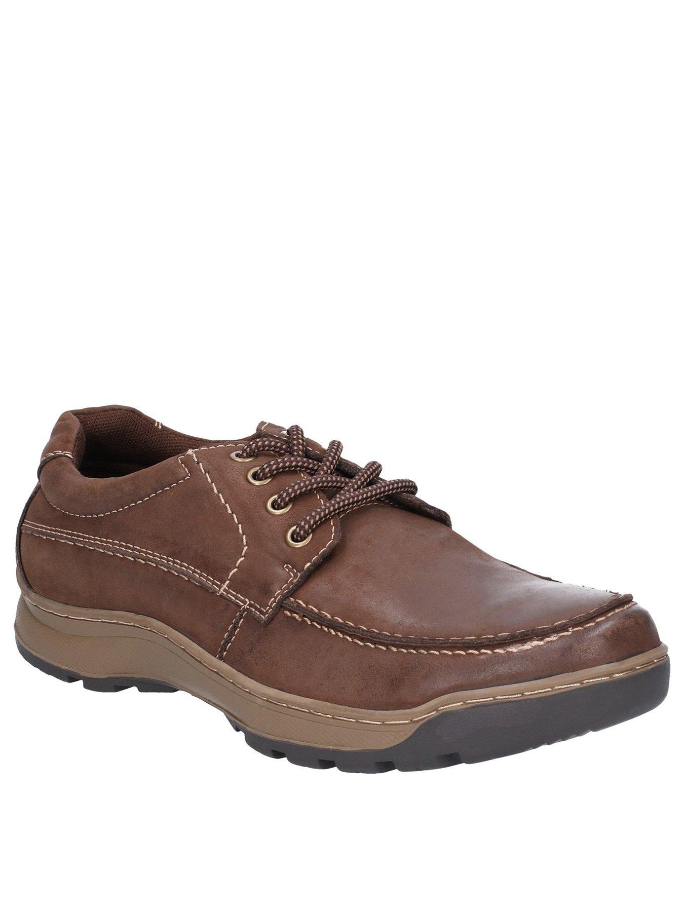 Image 1 of 4 of Hush Puppies Tucker Lace Up Shoes - Brown