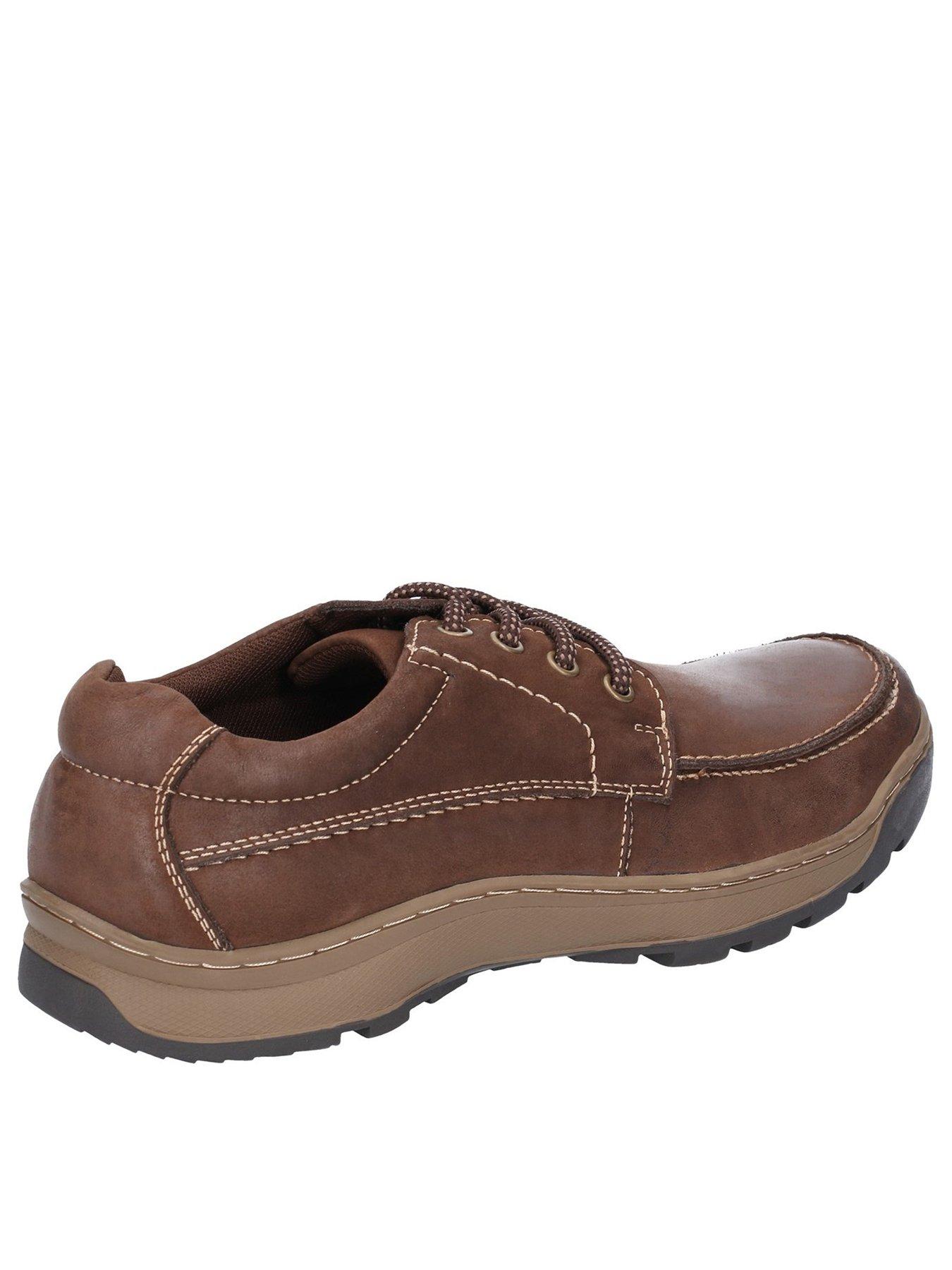 Image 2 of 4 of Hush Puppies Tucker Lace Up Shoes - Brown