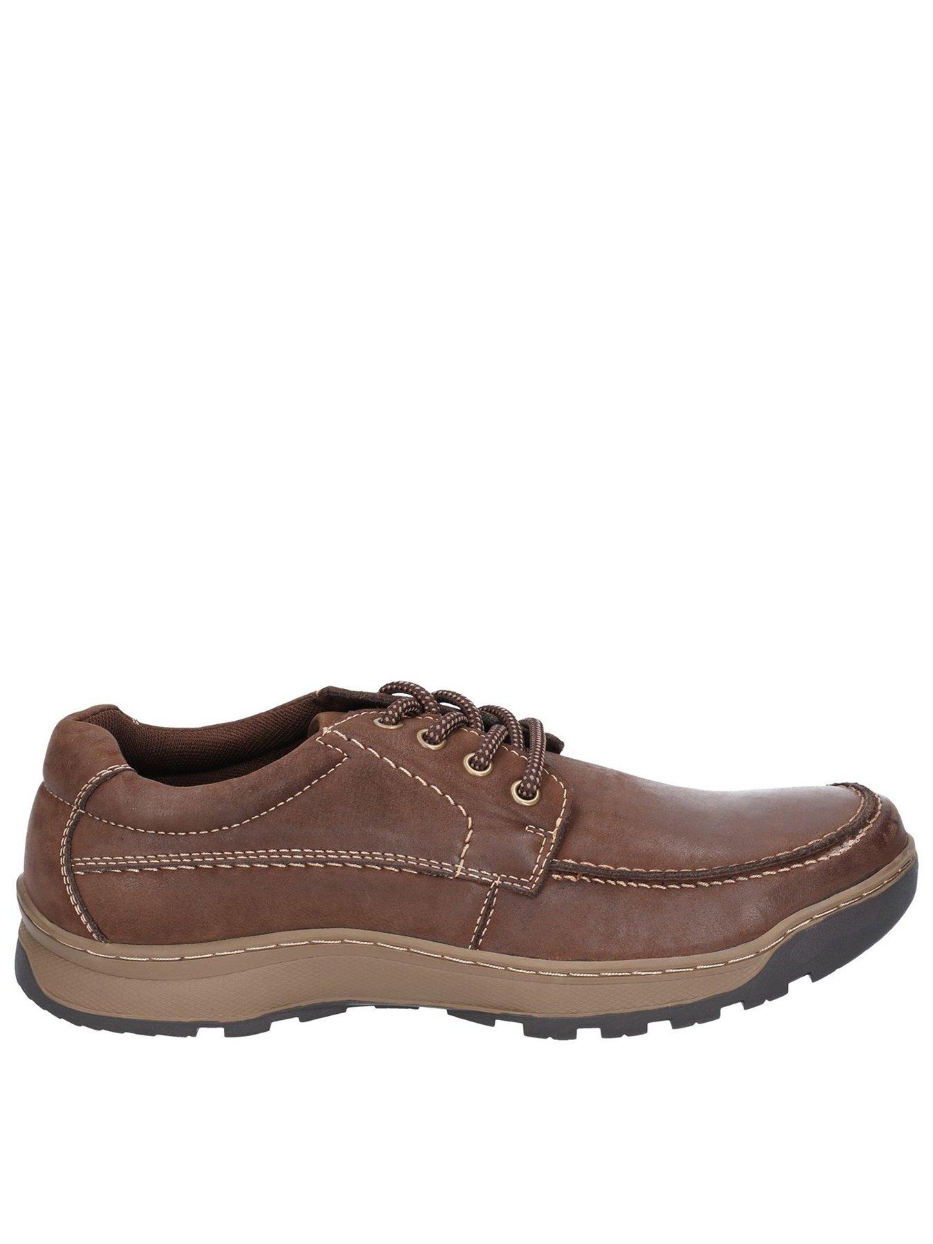 Image 3 of 4 of Hush Puppies Tucker Lace Up Shoes - Brown